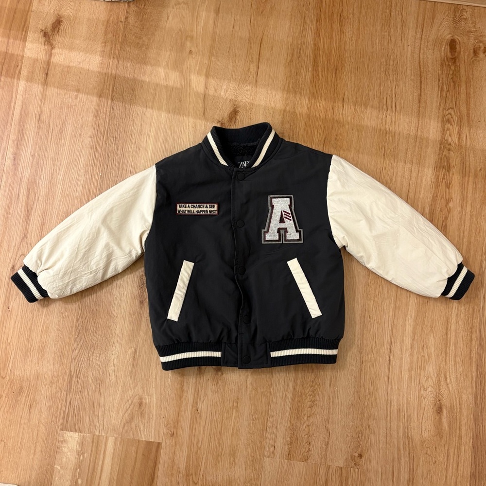 Zara Kids Bomber Jacket - 4T
